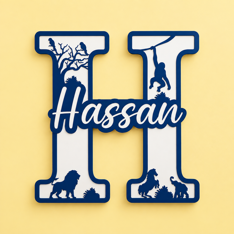 3D Wall Hanging Name
