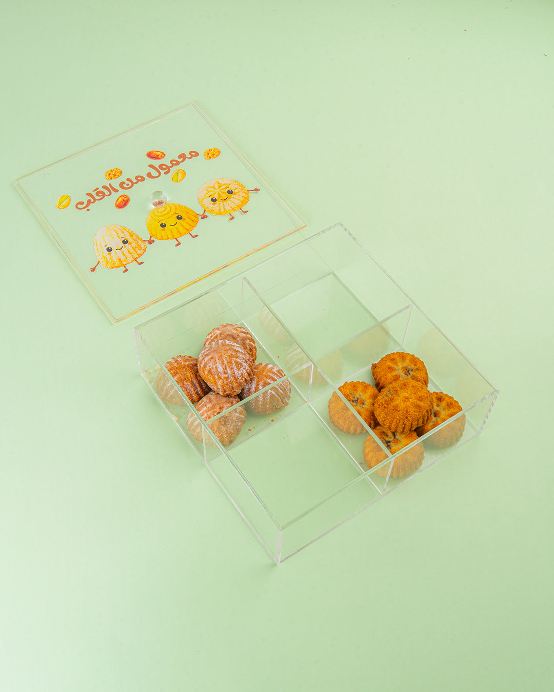 Maamoul Box (2) — Transparent