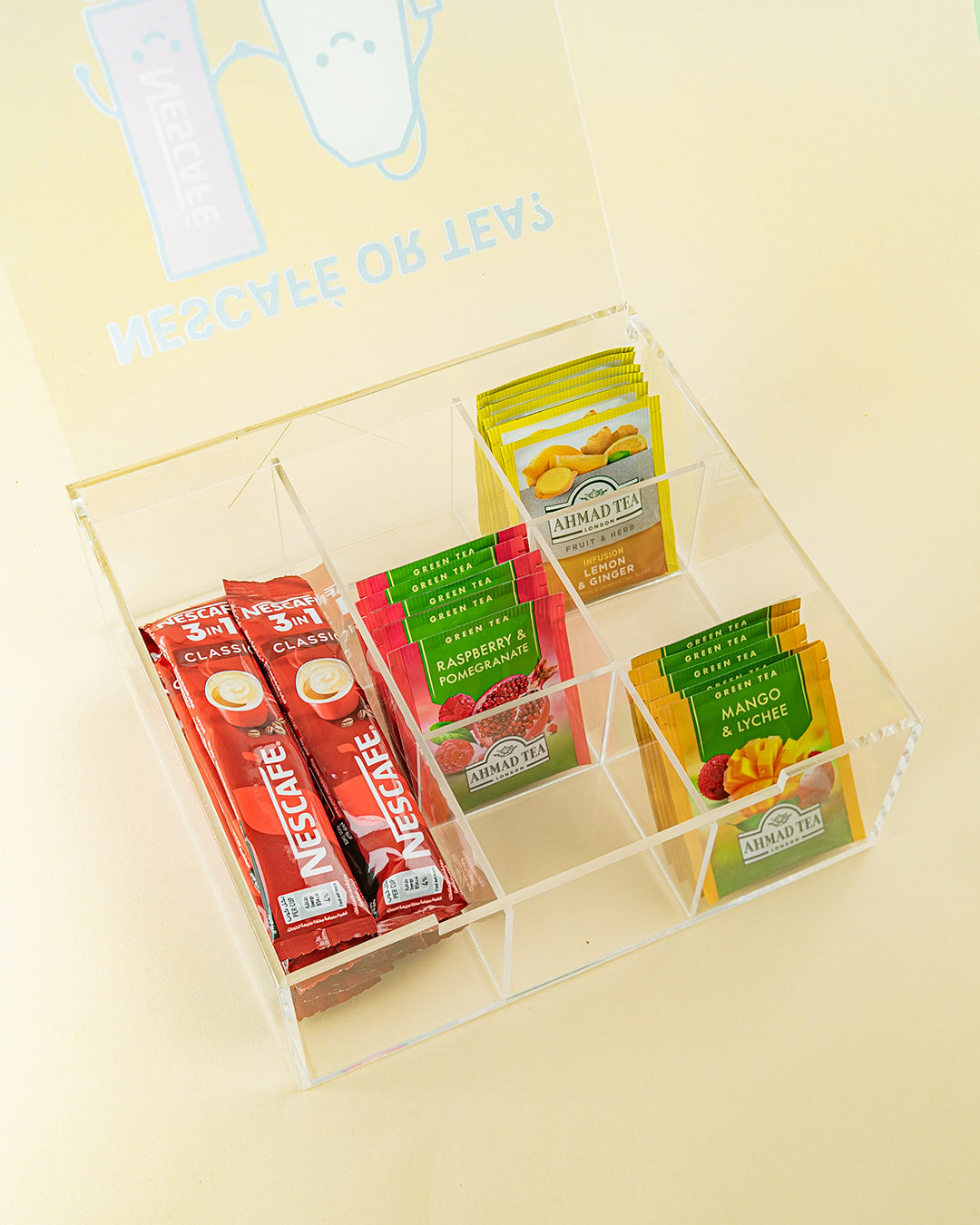 Nescafe or Tea Box