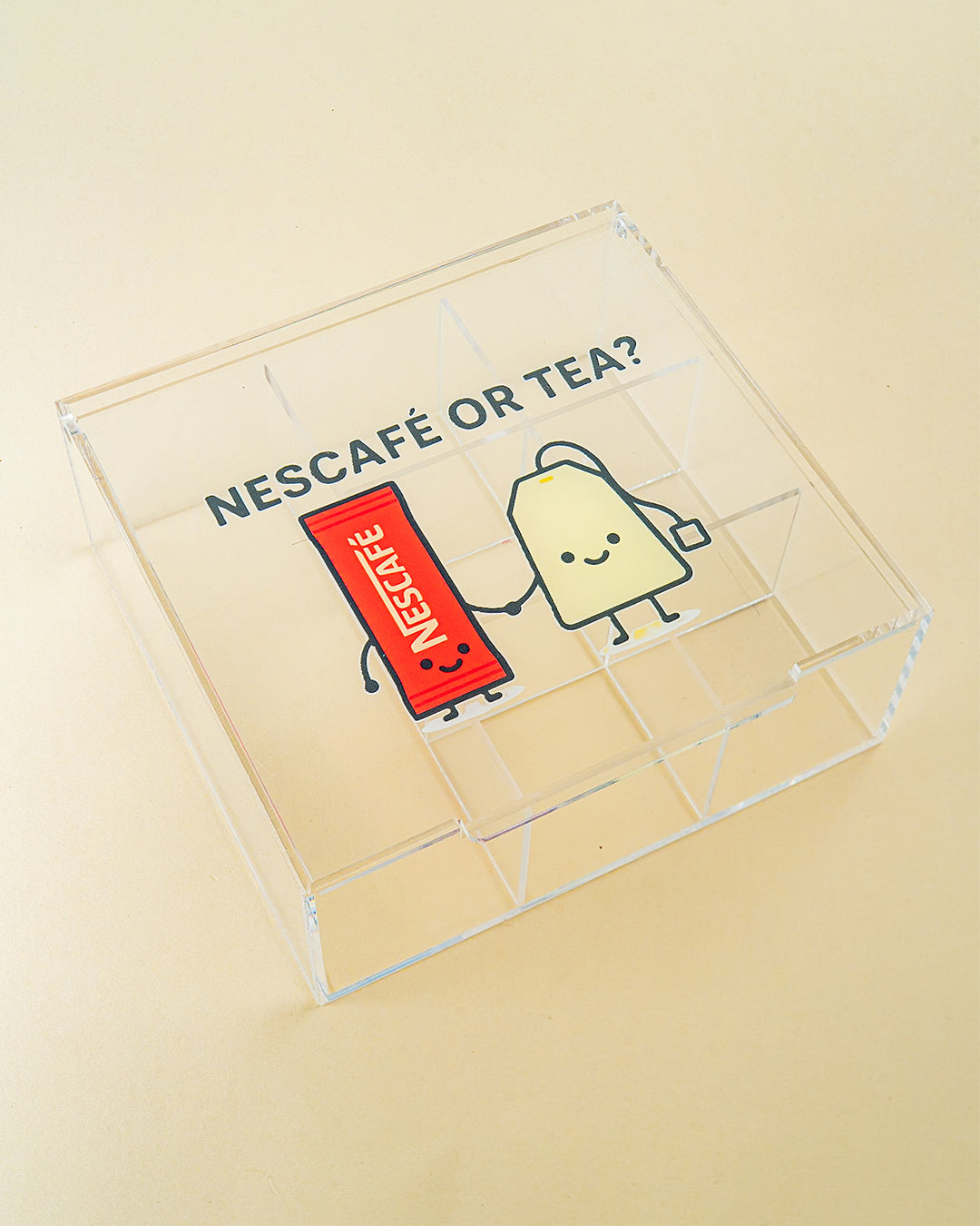 Nescafe or Tea Box