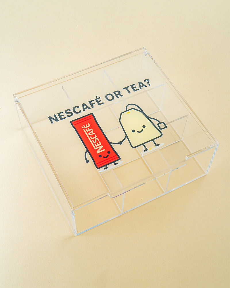 Nescafe or Tea Box