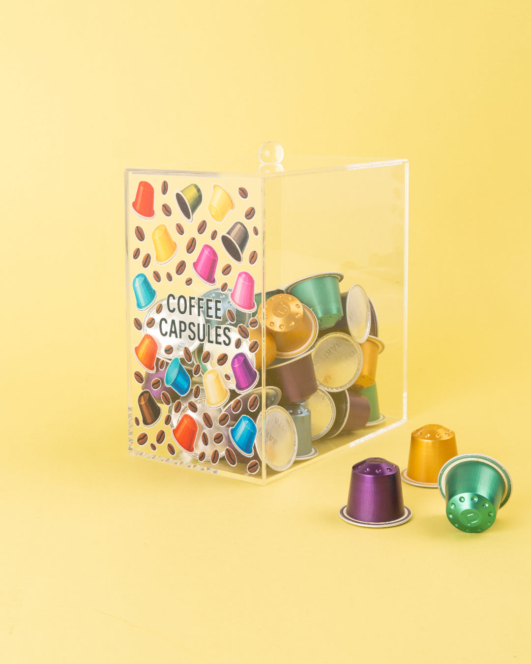 Popping Capsules Container