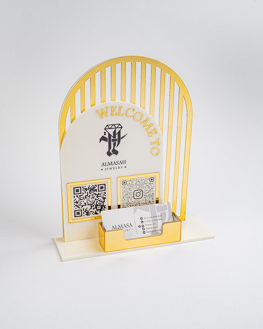 QR Business Sign