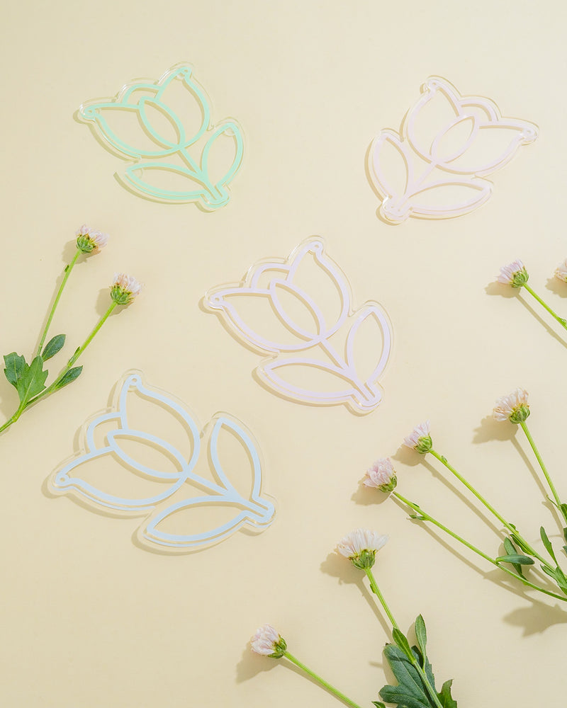 Tulip Coaster Set
